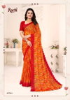 Savera Vol 12 By Ruchi Chiffon Saree Attached With Border Wholesale Clothing Suppliers In India